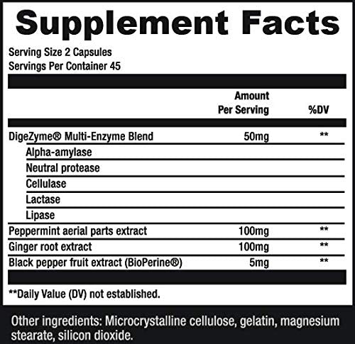 Sculpt Nation by V Shred Digestive Enzymes - Multi Enzyme for Digestion and Gut Health Sculpt Nation