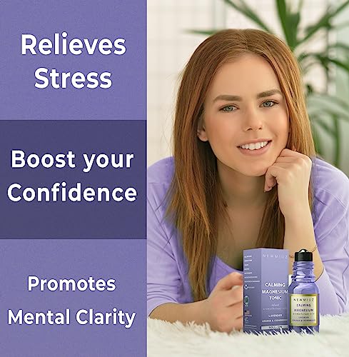 Calm Magnesium Roller Lavender Orange Cedarwood Essential Oil Roll On Calming Aromatherapy Self Care New Miuz