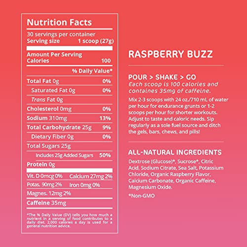 Tailwind Nutrition Endurance Fuel, Caffeine Drink Mix with Electrolytes