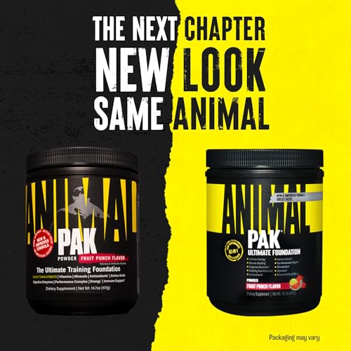 Animal Pak - Vitamin Powder with Zinc, Magnesium, Amino Acids and More - Digestive Animal