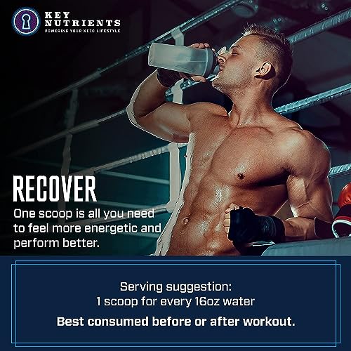 KEY NUTRIENTS Multivitamin Electrolytes Powder No Sugar - Tempting Blue Raspberry KEY NUTRIENTS