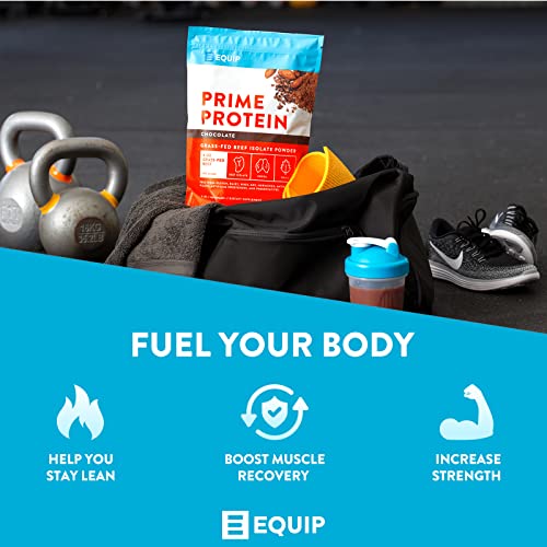 Equip Foods Prime Protein - Grass Fed Beef Protein Powder Isolate - Paleo and Keto Equip
