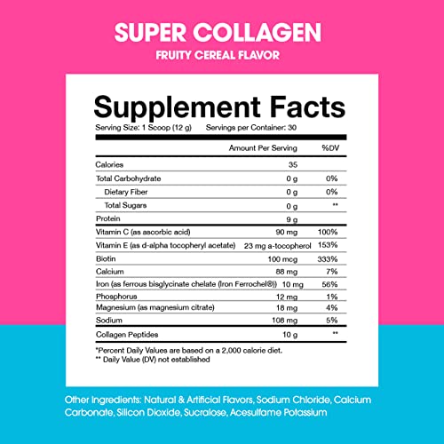 Obvi Collagen Peptides, Protein Powder, Keto, Gluten and Dairy Free, Hydrolyzed Grass Obvi