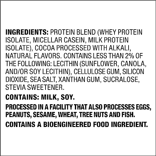 Quest Nutrition Chocolate Milkshake Protein Powder, 22g Protein, 2g Net Carbs, 1g Sugar Quest Nutrition