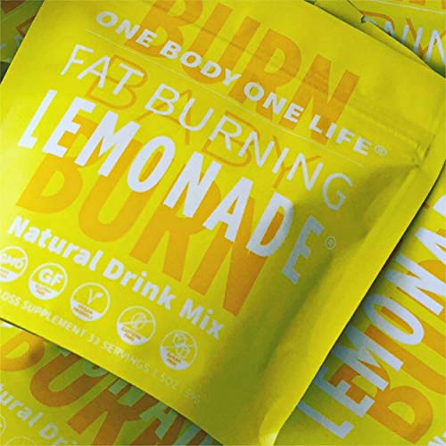 Fat Burning Lemonade Stimulant Free Weight Loss and Energy Drink Mix for Women & Men One Body One Life