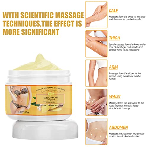 Ginger Fat Burning Cream Anti-cellulite Full Body Slimming Weight Loss Massaging Cream Grospe