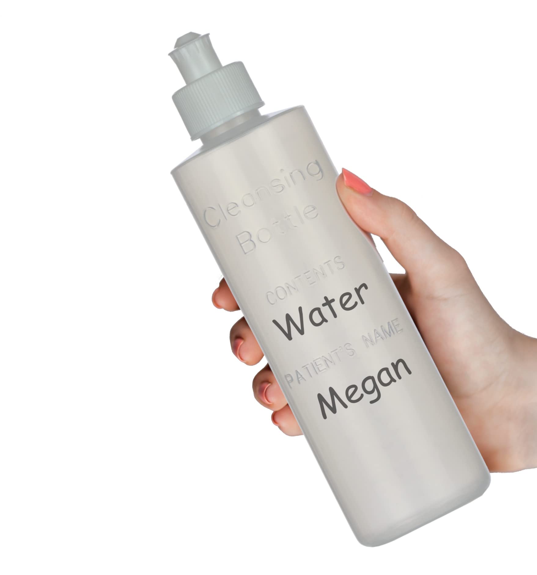 Perineal Squirt Bottle [4 Pack] Refillable Postpartum Lavette Cleansing Irrigation Peri Wash Bottle Easy Glide