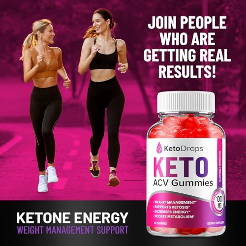 Keto Drops ACV Gummies - Advanced Formula Drops Keto Plus ACV Gummies Apple Indelo