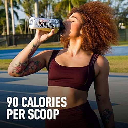 Isopure Protein Powder, Clear Whey Isolate Protein, Post Workout Recovery Drink Mix Isopure