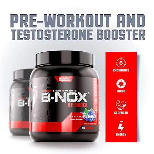 Betancourt Nutrition B-Nox Reloaded Pre Workout | Energy + Focus | Beta Alanine Betancourt Nutrition
