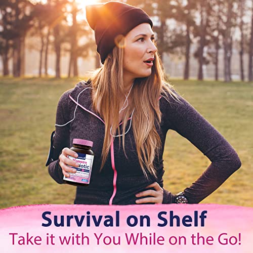 Bonawell Probiotics for Women 100B, with Organic Prebiotic, Cranberry for Feminine Health Bonawell