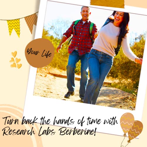 Research Labs 2 Fer 1 Ad - 1500mg Clinical Grade Berberine High Absorption Formula Research Labs