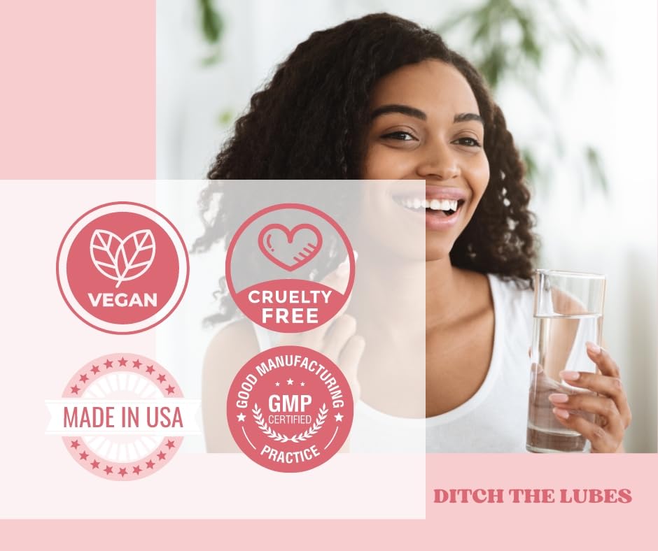 V Bliss Slippery Babe Vaginal Moisturizer Capsules | Relieves Vaginal Dryness with Slippery Elm V Bliss