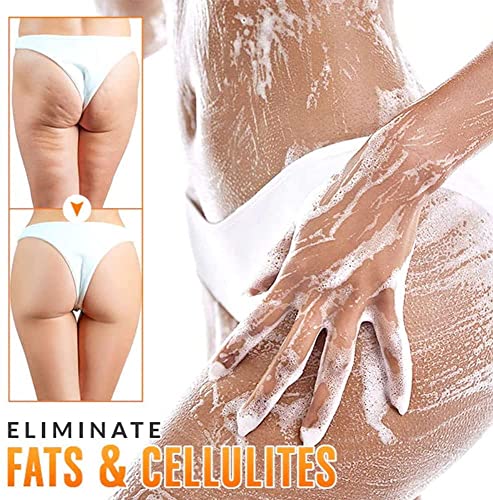 NHIKLATA 2PCS Turmeric Handmade Soap, Natural Organic Ginger Soap, Lymphatic NHIKLATA