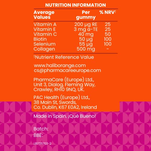 HALIBORANGE BEAUTY COLLAGEN GUMMIES Haliborange