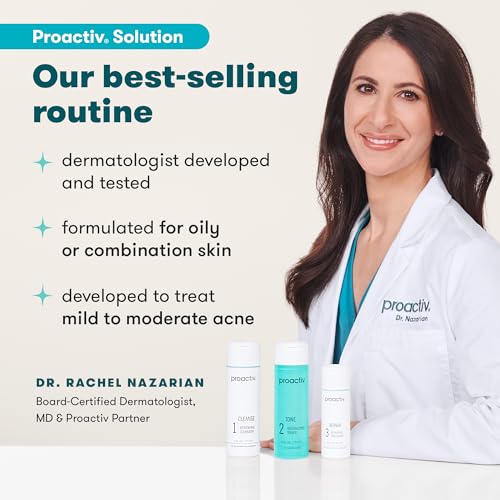 Proactiv 3 Step Acne Treatment - Benzoyl Peroxide Face Wash, Repairing Acne Spot Proactiv