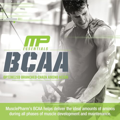 MusclePharm Essentials BCAA, Fruit Punch - 30 Servings Muscle Pharm