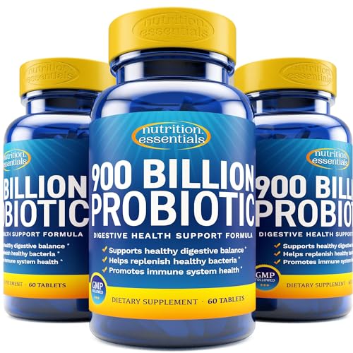 Probiotics for Women and Men - with Natural Lactase Enzyme and Prebiotic Nutrition Essentials