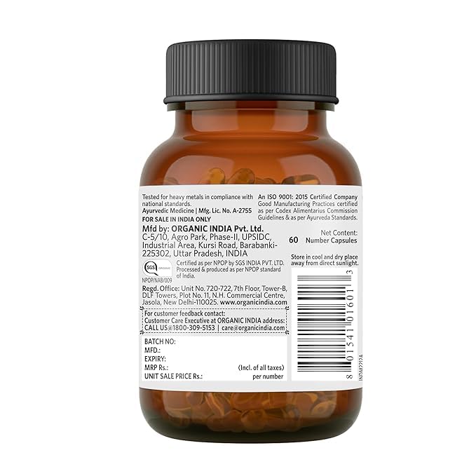 Shatavari - 60 Capsules Bottle My Store