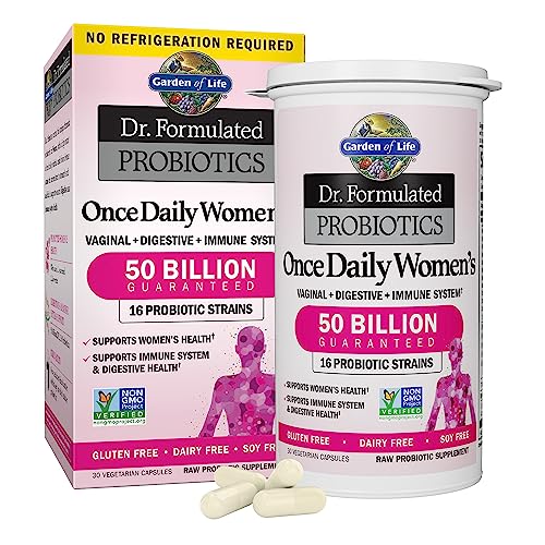 Garden of Life, Dr. Formulated Women's Probiotics Once Daily, 16 Strains, 50 Billion