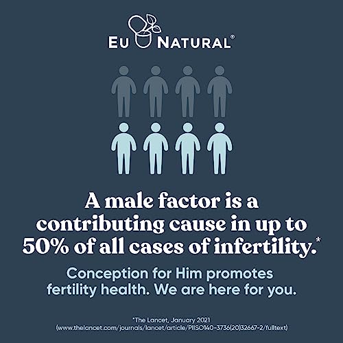 Conception For Him – Fertility Supplements for Men, Male Fertility Booster & Prenatal Eu Natural
