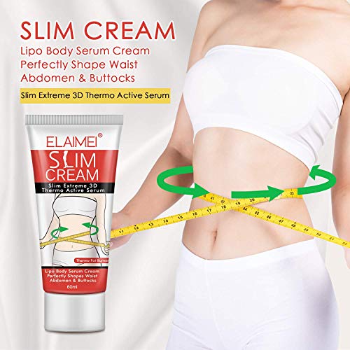 Slim Cream, (2 pack) Slim Extreme Cellulite Slimming & Firming Cream Body Fat Burning Mcukv