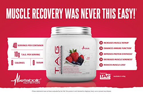 Metabolic Nutrition, TAG, Trans Alanyl Glutamine, 100% L-Glutamine Peptide Powder Metabolic Nutrition