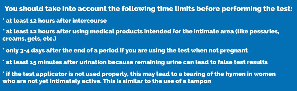 One Step Vaginal pH Bacterial Vaginosis Test Kit, 5 Test Kits, BV, Yeast Infection, Feminine Vaginal Health One Step