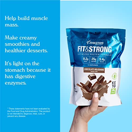 Evolution Advance Nutrition Fit & Strong - Pure Whey Protein Powder with BCAA, 100% Grass-Fed Evolution Advance Sport Nutrition