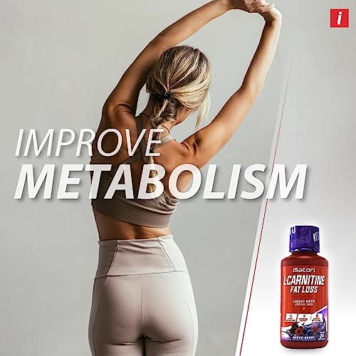 iSatori L-Carnitine Liquid Metabolic Enhancer and Energy Booster - Health and Fitness iSatori
