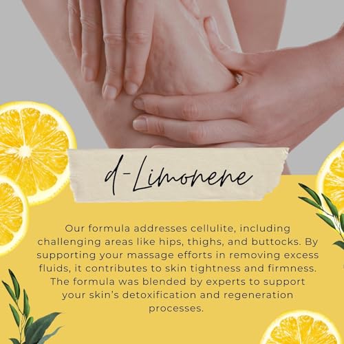 Essentially KateS Anti Cellulite Massage Oil 8 Fl Oz - Helps Break Down Fat Cells in Hip Essentially KateS