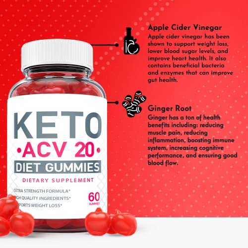Keto ACV 20 Gummies - Keto ACV 20 Gummies, Keto ACV 20 Ketosis Gummies with Apple Ark Labs