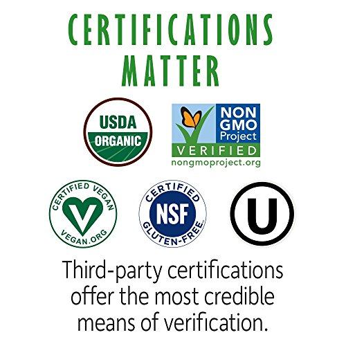 Garden of Life Organic Plant Protein Smooth Coffee Powder, 10 Servings - Vegan Garden of Life