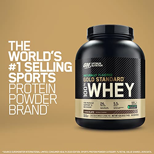 Optimum Nutrition Gold Standard 100% Whey Protein Powder 4.8 (Packaging May Vary) Optimum Nutrition