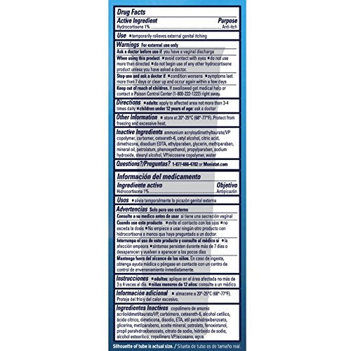 Monistat Comp Care Itch C Size 1z Monistat Complete Care Itch Cream 1z Monistat