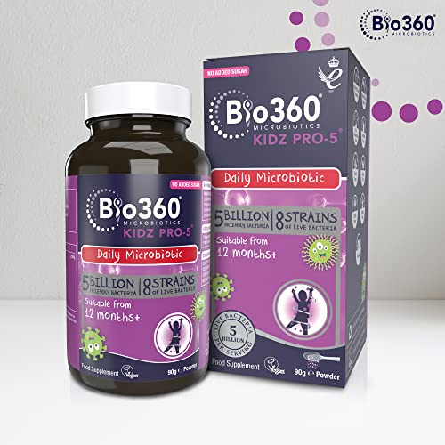 Natures Aid Bio360 Kidz Pro-5 (5 Billion Bacteria) from Natures Aid, Children's Microbiotic natures aid