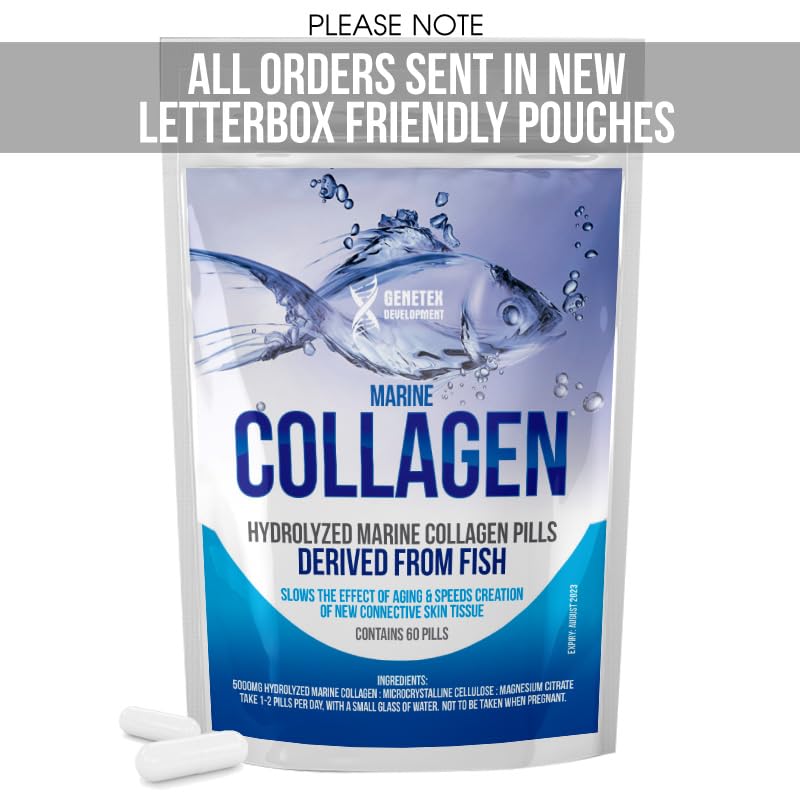 Marine Collagen Peptides Supplements for Men & Women - Collagen Pills My Store