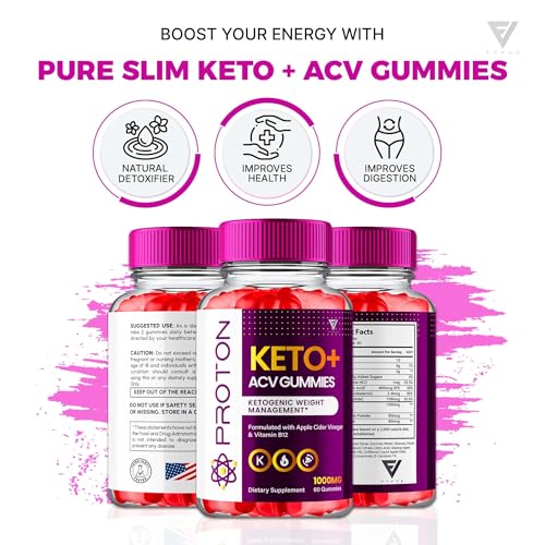 Proton Protein Keto ACV Gummies, Proton Keto + ACV Gummies Advanced Weight Loss Fyvus