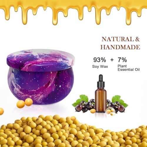 Scented Candles Gift Set, 3 Pack Soy Candles Gift Set Candles for Home Scented, Gifts for Women Men Weimingte