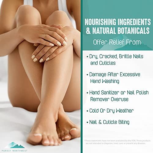Extra Strength-100% All Natural Fungus Nail Solution for Toenail & Fingernails: Renew Thick Purely Northwest