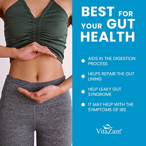 VitaZam Marine Collagen Liquid 10000mg with Hyaluronic Acid, Hydrolysed Peptide, Biotin for Hair, Skin, Nails, Joint, and Muscles, 500 ml VitaZam