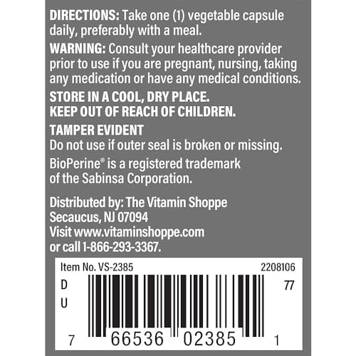 The Vitamin Shoppe DIM for Men with BioPerine - Supports Hormone Balance & Estrogen Metabolism