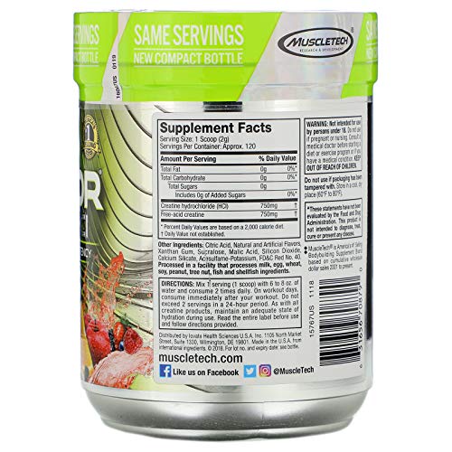 MuscleTech Cell-Tech Creactor - Creatine HCl Formula - Muscle Builder for Men & Women MuscleTech