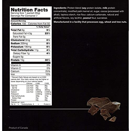 ProtiWise - By Doctors Weight Loss High Protein 15g Soy Snacks | Chocolate | 7/Box ProtiWise - By Doctors Weight Loss