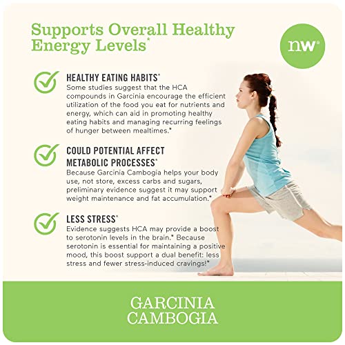 Naturewise Garcinia Cambogia with Pure Garcinia Cambogia Extract, 60% HCA Concentrati NatureWise