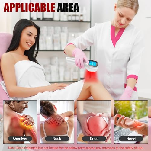 Body/Pet Red Light Device, Four Modes and Timing Settings - Handheld and Portable to Treat Body Pain ZagMufe