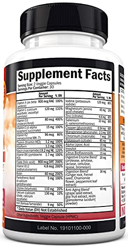 Multivitamin for Women with Vitamin D3 - Multivitamins for Bone Breast Skin Joint BioSchwartz