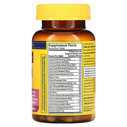 Nature Made Prenatal Multi Dietary Supplement , 90 Tablets ea ( Pack of 2)